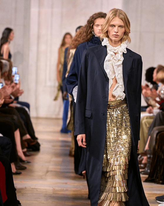 رؤية جديدة للأنوثة في عرض Ralph Lauren ربيع وصيف 2027